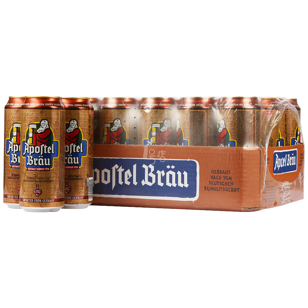 德国原装进口 EICHBAUM爱士堡 修士啤酒 500ml*24/箱 整箱+凑单品 104.8元（199-100）