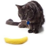 喵星人香蕉造型猫薄荷玩具