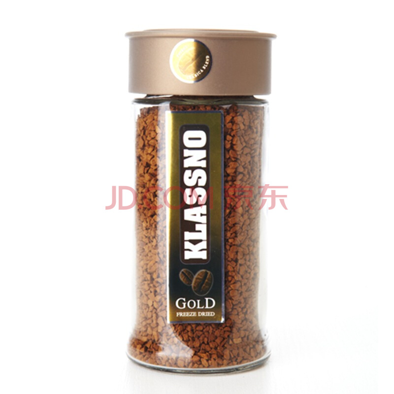 马来西亚进口！Klassno 卡司诺 冷冻干燥速溶咖啡 100g  35元（85元，满减+用券）