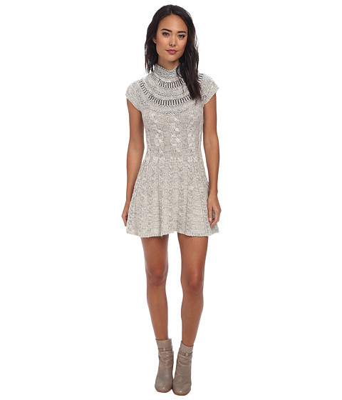 反季囤货！Free People Nordic Nights 羊毛混纺连衣裙