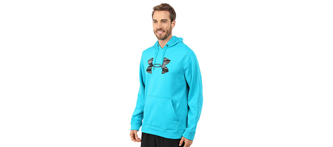 Under Armour 安德玛 Rival 男士防水运动连帽卫衣