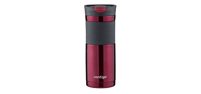 Contigo 康迪克 SnapSeal 保温杯 酒红色 600ml