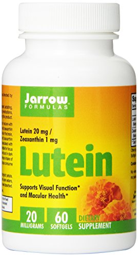 护眼佳品！Jarrow FORMULAS 杰诺 Lutein 叶黄素胶囊 20mg*60粒