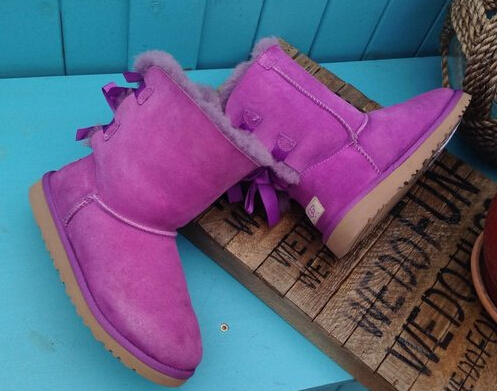 成人可穿！UGG Kids Bailey Bow 大童款雪地靴
