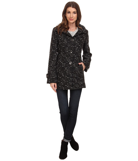 KENNETH COLE Novelty Wool 羊毛混纺大衣