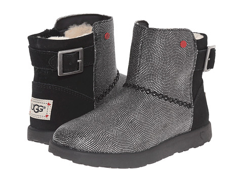 成人可穿！UGG Ivy Geometric 女童款雪地靴