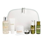 价值$498！La Mer 面霜30ml+精华15ml+精粹水30ml+焕肤水100ml+护手霜30ml+眼霜5ml+化妆包=$330（约2145元）