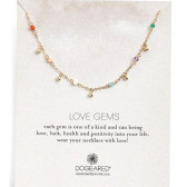 Dogeared 'Love Gems' Semiprecious Stone 准宝石项链 $37.98（约247元）