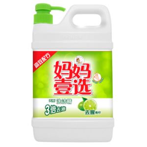 妈妈壹选 洗洁精去腥青柠 1.39kg   