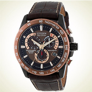 Amazon：CITIZEN 西铁城 Eco-Drive AT4006-06X  男款光动能腕表
