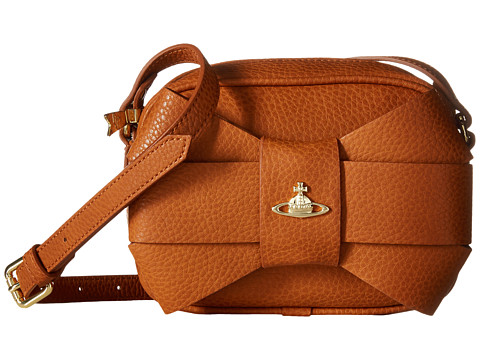 VIVIENNE WESTWOOD Bow 女士真皮斜挎包