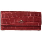 COACH Embossed 女士长条钱包