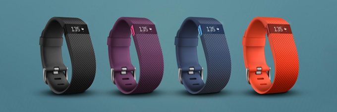 Fitbit Charge HR 无线运动监测心率智能手环