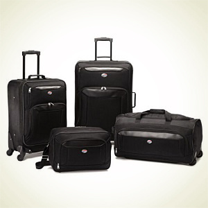 eBay：American Tourister Brookfield 万向轮行李箱包4件套热卖