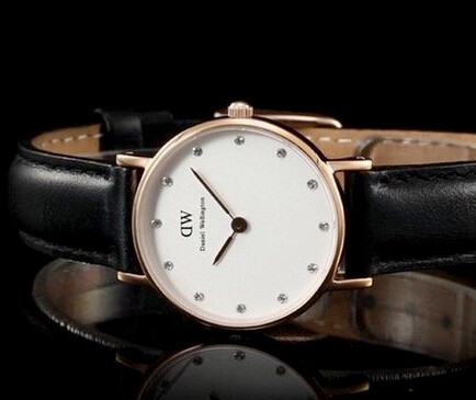 Daniel Wellington 女士镶钻时装腕表 0901DW