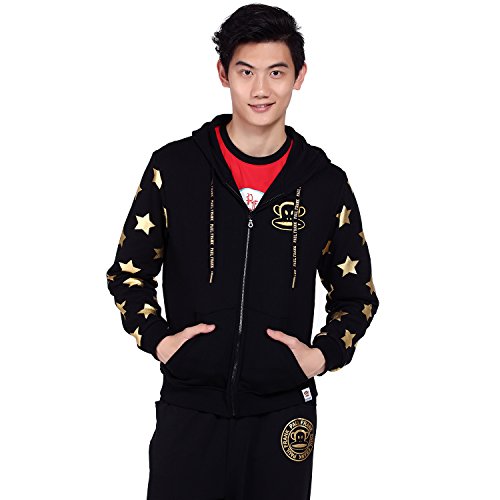 Paul Frank 大嘴猴 男士连帽开衫卫衣 PF5283M 247.22元包邮（494.45，用码5折）