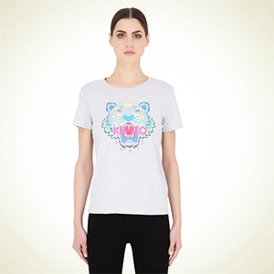 LUISAVIAROMA：简洁时尚，KENZO 女款虎头T恤热卖