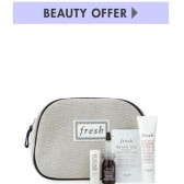 【55海淘节】Neiman Marcus：fresh 护肤 满$125送5件套礼包（价值$65）