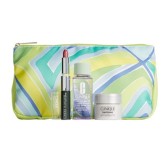 Nordstrom：Clinique 倩碧 满$45送卸妆液50ml+晚霜15ml+睫毛膏小样+唇膏小样+化妆包