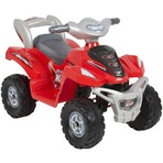 Kids Ride On ATV 6V 红色儿童四轮玩具电动车