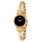 Movado 摩凡陀 Kara系列 女士不锈钢黄金腕表 $310（约2015元）