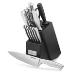 史低价！Cuisinart 不锈钢刀具15件套
