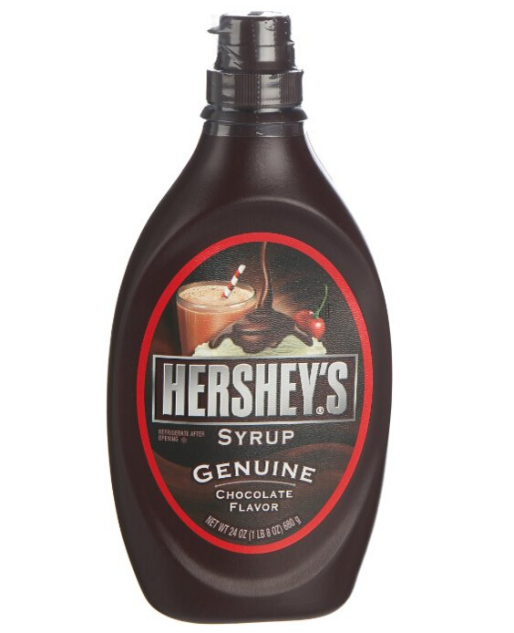 美国进口：HERSHEY'S 好时 巧克力酱 680g  19.9元