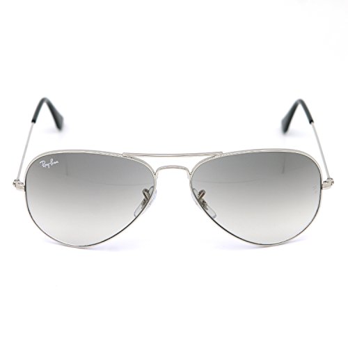 今日镇店之宝：RAY-BAN 雷朋 RB3025 太阳镜 水晶灰色渐变镜片银框  458包邮（488-30）
