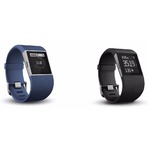 奥巴马也爱戴的表！Fitbit Surge超级健身追踪器(双色双号可选)