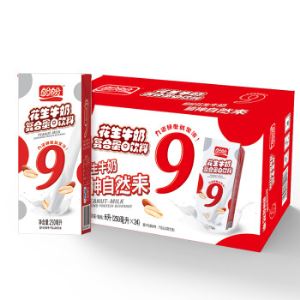 盼盼 花生牛奶 250ml*24盒   