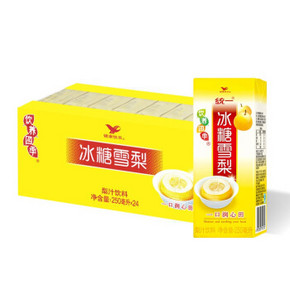 统一 冰糖雪梨 250ml*24盒