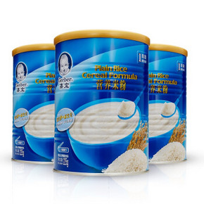 Gerber 嘉宝 营养米粉套装 1段 225gx3罐
