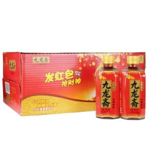 九龙斋 老北京酸梅汤 饮料 400ml x24瓶 财神版 整箱装   