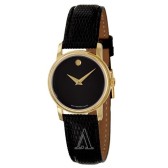 Movado 摩凡陀 博物馆镀金系列女士石英腕表 $215（约1398元）