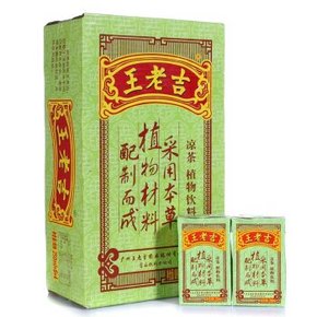 消暑降火# 王老吉 凉茶绿盒装 250ml*24盒