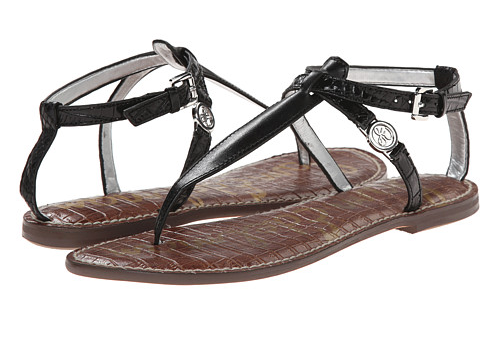 Sam Edelman 女士真皮夹趾凉鞋