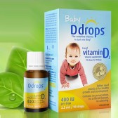 Ddrops 婴儿维生素D3滴剂400IU 2.5ml $12.15(约79元)