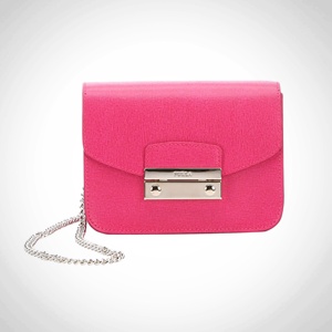 Bluefly：Furla Julia Mini 迷你方胖子斜挎包 粉色款
