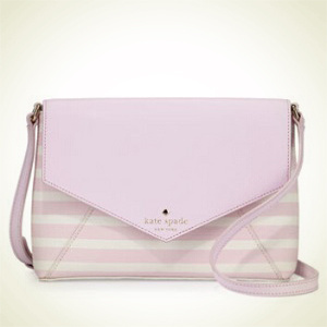 Neiman Marcus：kate spade 凯特丝蓓宽条纹拼色邮差包特卖