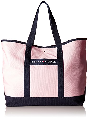 大牌好价！Tommy Hilfiger 女士帆布手提包 直邮无税到手￥190（￥150.79+￥39.4）