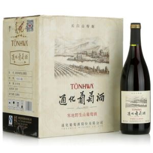 TONHWA 通化 长白山特制山葡萄酒 12%vol 750ml*6瓶整箱装   
