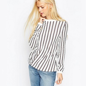 ASOS：经典元素！精选条纹上衣、衬衣等热卖