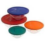 Pyrex Smart Essentials 玻璃碗8件套