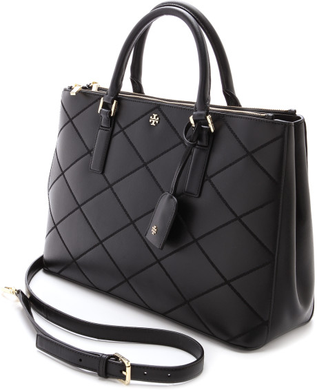 Tory Burch Robinson 经典黑色迷你杀手包