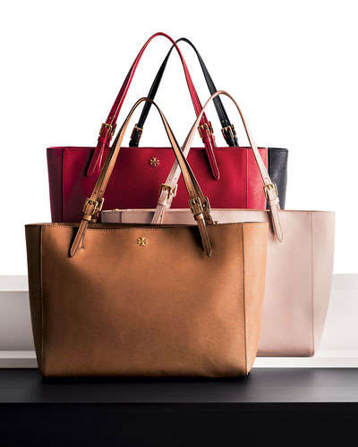 免税免邮直邮！Tory Burch 托里伯奇 York Saffiano 真皮托特包