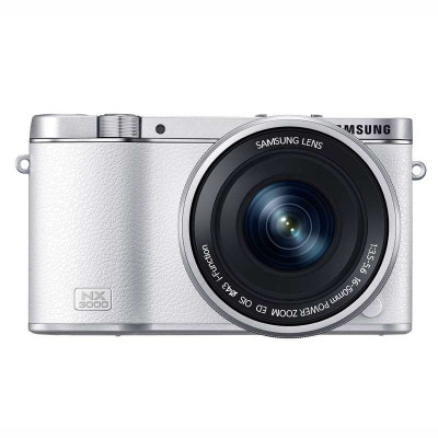SAMSUNG 三星 NX 3000 微单相机 (16-50mm)/(50-200mm) 白色 16G卡 3299元包邮