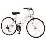 Schwinn 施文女士自行车，白色