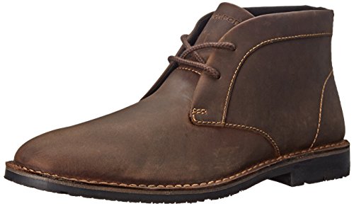 Rockport 乐步 Urban Edge男士真皮休闲短靴