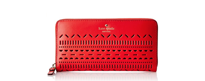 kate spade new york Lillian Court 镂空钱包