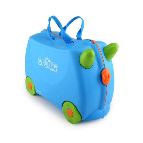 英国 Trunki 小朋友行李箱18L TR0054-GB01 蓝色  169元包邮